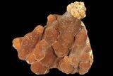 Red-Orange, Botryoidal Aragonite Formation - Peru #94611-1